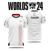 T1 Esports Team Jersey – LOL World Finals Fan T-Shirt for Men