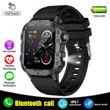 COTAUL C26 Smart Watch with Heart Rate and Silica Gel Band - C19-Black
