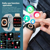 COTAUL C26 Smart Watch with Heart Rate and Silica Gel Band