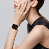 COTAUL C26 Smart Watch with Heart Rate and Silica Gel Band