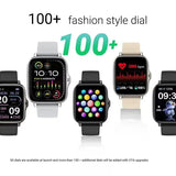 COTAUL C26 Smart Watch with Heart Rate and Silica Gel Band