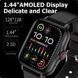 COTAUL C26 Smart Watch with Heart Rate and Silica Gel Band