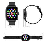 COTAUL C26 Smart Watch with Heart Rate and Silica Gel Band