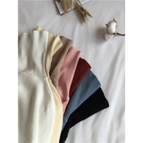 2025 Autumn Winter Thick Sweater Women Knitted Ribbed Pullover Sweater Long Sleeve Turtleneck Slim Jumper Soft Warm
