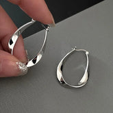 2025 Fashion French Hoop Earrings – Vintage Metal Jewelry Gift - Himpall