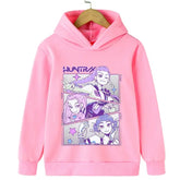 K-Pop Demon Hunter Hoodie – Warm Cartoon Sweatshirt for Boys & Girls Korean Wave Casual Top - 1 / 100 cm