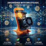 Bitaxe Gamma Bitcoin Miner 25W Power Consumption Solo Mining Unit