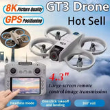 GT3 Max Drone Dual Camera Quadcopter for Aerial Photography
