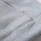 Red Spider Web Long Sleeved Hooded Sweater Polyester Loose Daily Wear