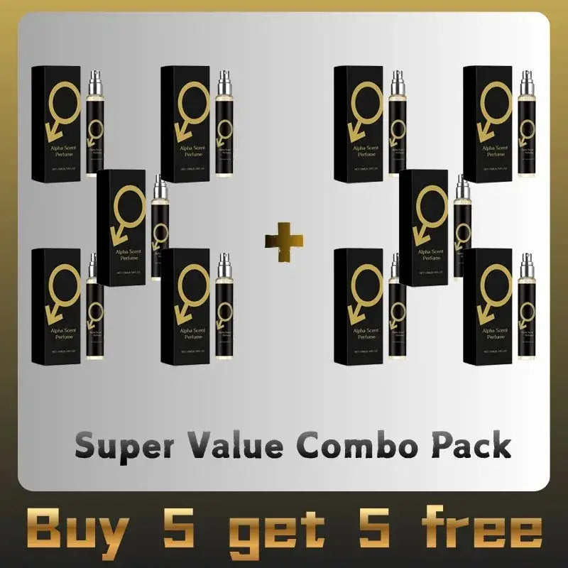 Alcohol Free Pheromone Perfume Boost Personal Charm - Buy 5 Get 5 Free