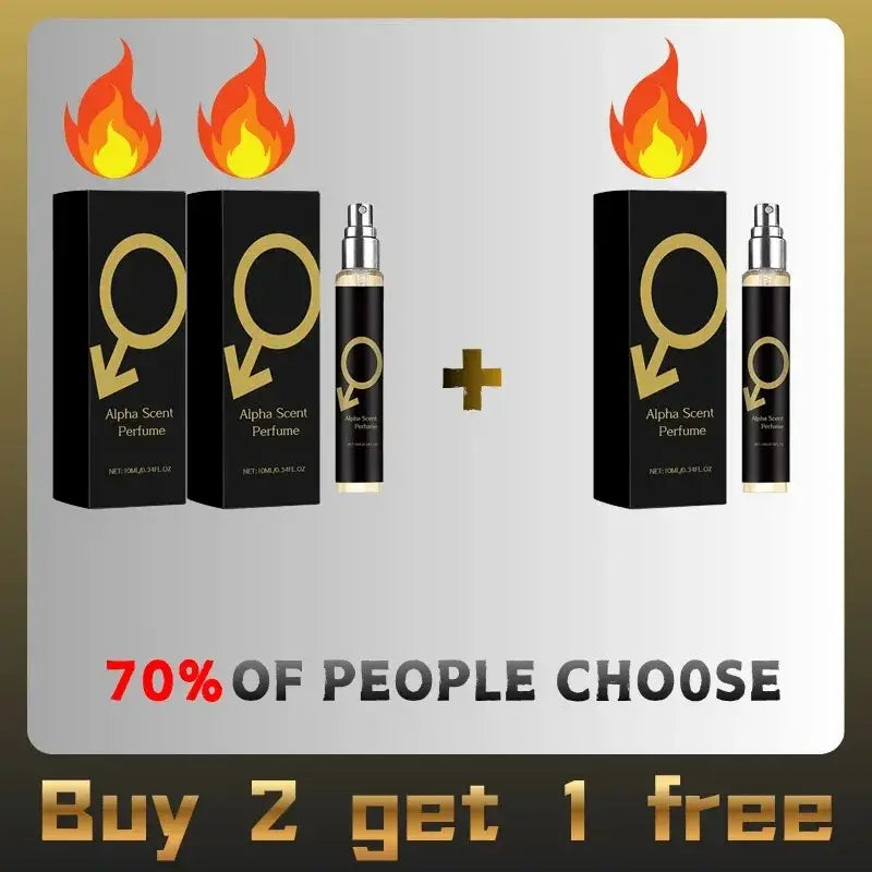 Alcohol Free Pheromone Perfume Boost Personal Charm - Buy 2 Get 1 Free