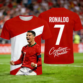 2026 Ronaldo #7 Football Jersey Type Adult and Kids Breathable Shirt - 1 / 150