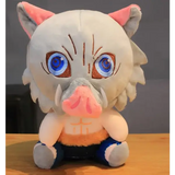 20cm Japan Demon Slayer Plush Dolls Lovely Anime Stuffed Toys - CHESTNUT / 20cm