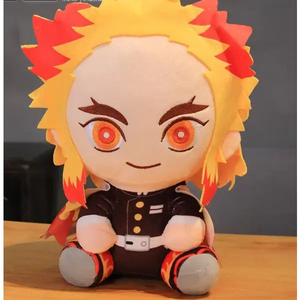 20cm Japan Demon Slayer Plush Dolls Lovely Anime Stuffed Toys - Passionate Pink / 20cm