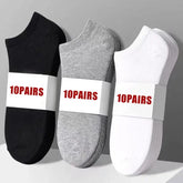 Breathable sweat deodorant ankle socks for men (Polyester Cotton) – Business casual