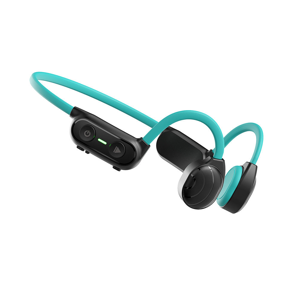 Bone Conduction Bluetooth Headset with Type-C Charging Port - Hair Remover