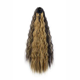 22inch Synthetic Long Kinky Curly Clip-in Ponytail Extension