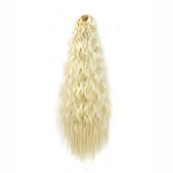 22inch Synthetic Long Kinky Curly Clip-in Ponytail Extension