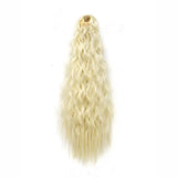 22inch Synthetic Long Kinky Curly Clip-in Ponytail Extension