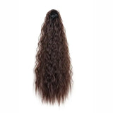 22inch Synthetic Long Kinky Curly Clip-in Ponytail Extension - 2M33