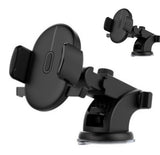 Car Phone Holder Long Rod Telescopic Car Dashboard Suction Cup Type - 2pcs Black - Hair Remover