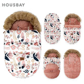 Baby Stroller Winter Footmuff 0–24M – Thick Warm Carriage Sack & Universal Pram Cover
