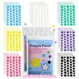 Star Pimple Patches Seven Color Hydrocolloid Dots – Gentle Acne Care - 280pcs