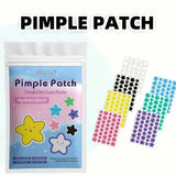 Star Pimple Patches Seven Color Hydrocolloid Dots – Gentle Acne Care