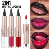 Paraffinum liquidum model lip liner waterproof nude brown