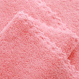 2pc bath towels coral velvet set for hotel spa