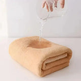 2pc bath towels coral velvet set for hotel spa