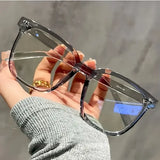 Square Acetate Blue Light Blocking Universal Fashion Glasses