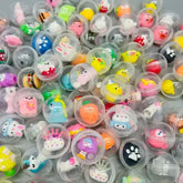 30/50 Pcs 32mm Transparent Eggshell Mixed Toy Kids Birthday Party Favor Pinata Gift Bag Filler Carnival Christmas Gift