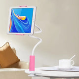 360 Degree Spiral Base Lazy Mobile Phone Tablet Stand - Universal Pink
