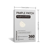 360pcs Face Acne Patch Invisible Skin Care Pimple Acne Patches Anti-inflammatory Healing Absorbing Spot Sticker