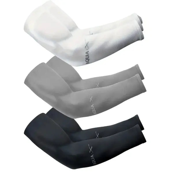 3Pairs Fashion Sun Ice Silk Sleeves Unisex Summer Sun Protection Arm Sleeves Suitable for Outdoor Riding Driving