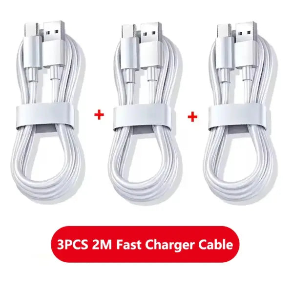 3PCS 100W 6A Super Fast Charger Cable Fast USB Type C Charging Data Cord Quick Charger Cabletype c charger fast