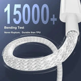 3PCS USB C Cable to USB C 100W Fast Charging Charger Cable Supports Fast Charging For iPhone 16 15 Samsung Xiaomi