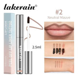 Lip Liner Waterproof Matte Velvet 4 Colors Long Lasting Matte - 2