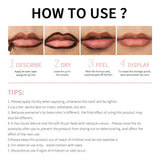 Lip Liner Waterproof Matte Velvet 4 Colors Long Lasting Matte