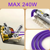 4-in-1 240w USB Cable PD Fast 1M LED Cord for iPhone and Samsung