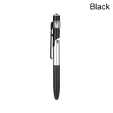 4 In 1 Multifunction Ballpoint Pen with LED Light Fold Phone Holder Night Read Writing Pencil Office School Student