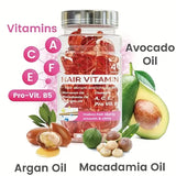 Moroccan Argan Nut Hair Care Capsules 40 Count Repair Damaged