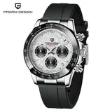 Pagani Design Men Quartz Chronograph Stainless Steel Case Watch
