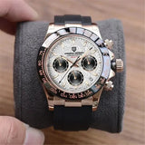 Pagani Design Men Quartz Chronograph Stainless Steel Case Watch