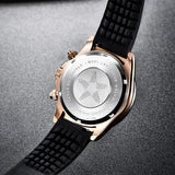 Pagani Design Men Quartz Chronograph Stainless Steel Case Watch