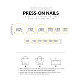 48pcs French Black Border Foot Armour Glossy Fake Toenails Set