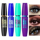 4D Black Mascara Thickening Lengthening Curling Waterproof Liquid Fiber Mascara