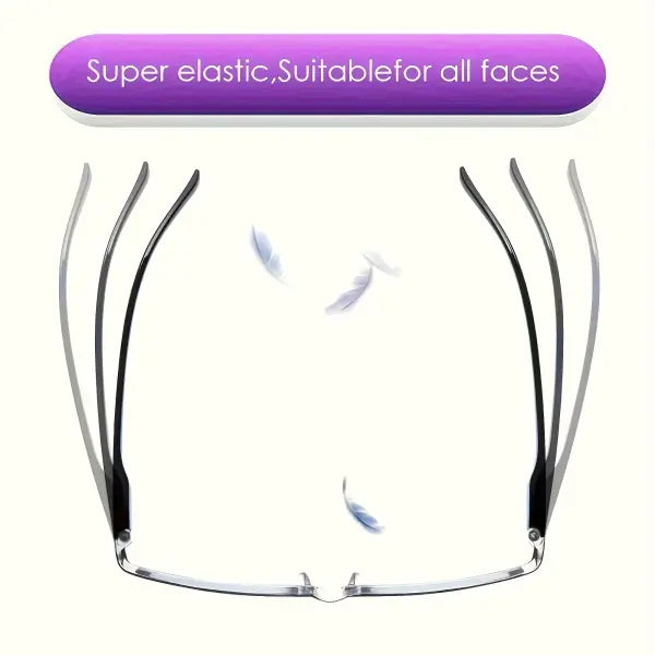 4 Pack Fashion Reading Glasses with Classic Design and Unisex Fit