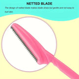 Stainless Steel Eyebrow and Face Razor Set for Versatile Hair Removal